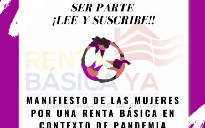 Renta básica, apuesta de las mujeres en contexto de pandemia