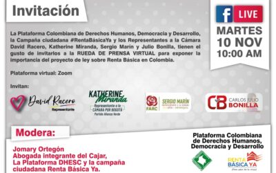 Hoy más que nunca, urge la renta Básica Ya
